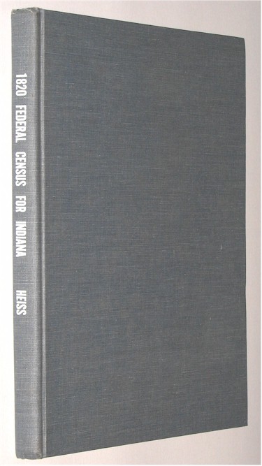 Indiana IN 1820 Census Genealogy History